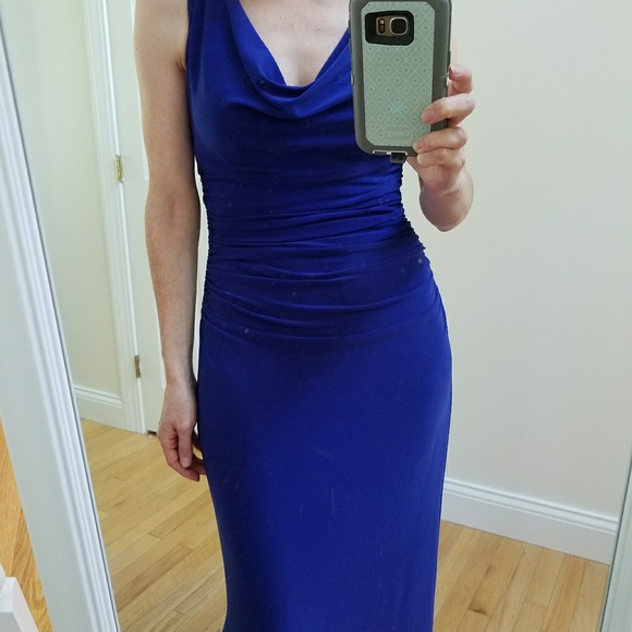 royal blue ralph lauren dress